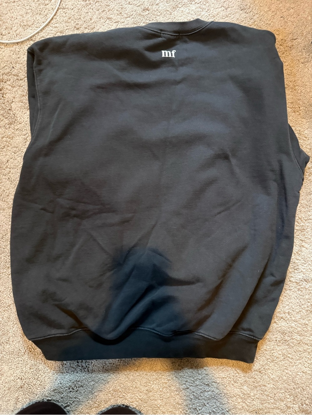 Your Emotions Are Valid Black Graphic Sweatshirt - Picture 3 of 4